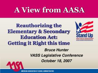 A View from AASA