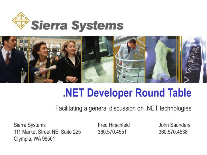 net developer round table