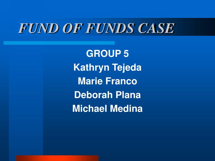 fund of funds case