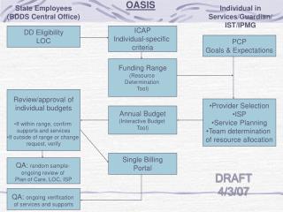 ICAP Individual-specific criteria