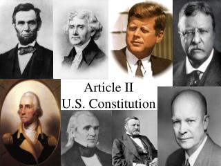 Article II U.S. Constitution