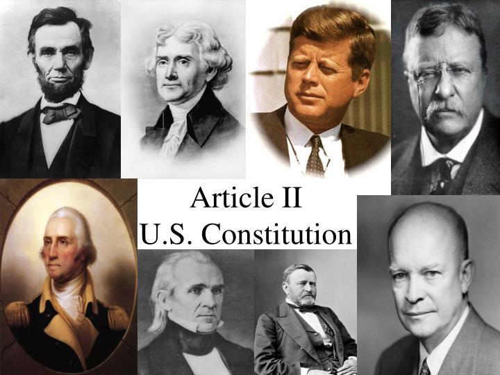 article ii u s constitution