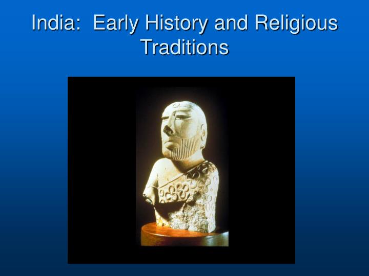 india early history and religious traditions