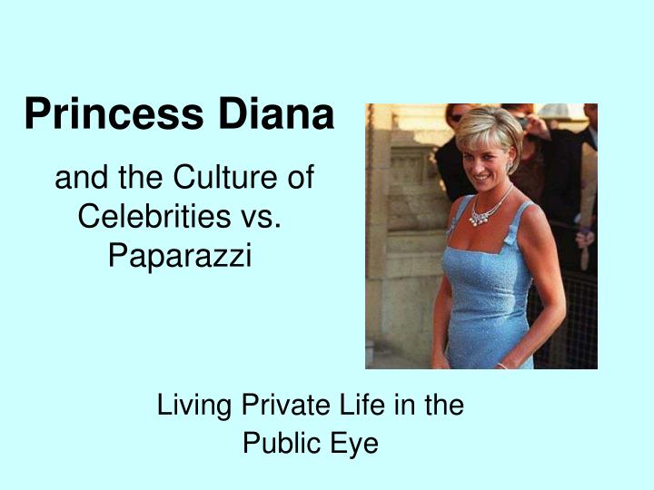 and the culture of celebrities vs paparazzi