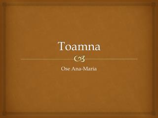 toamna