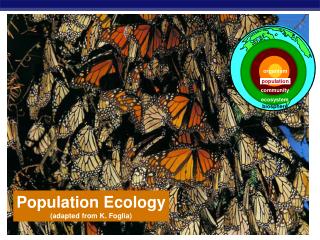 Population Ecology (adapted from K. Foglia)