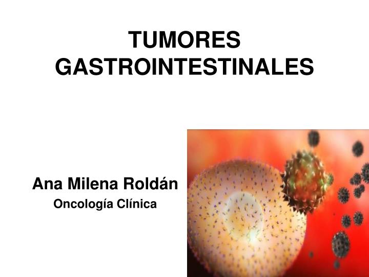 tumores gastrointestinales
