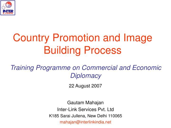 country promotion and image building process