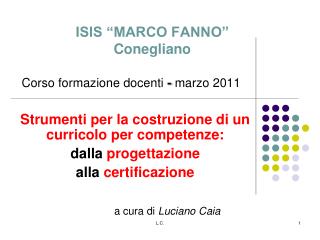 isis marco fanno conegliano