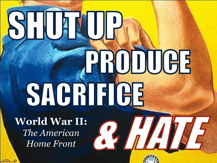 world war ii the american home front