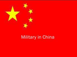 Military in China
