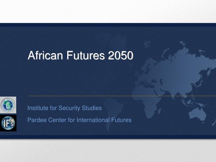 institute for security studies pardee center for international futures