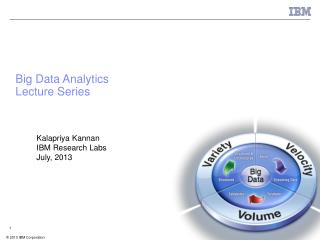 Big Data Analytics Lecture Series