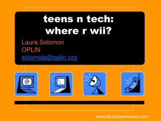 teens n tech: where r wii?