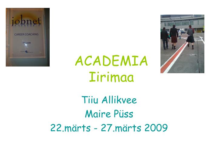 academia iirimaa