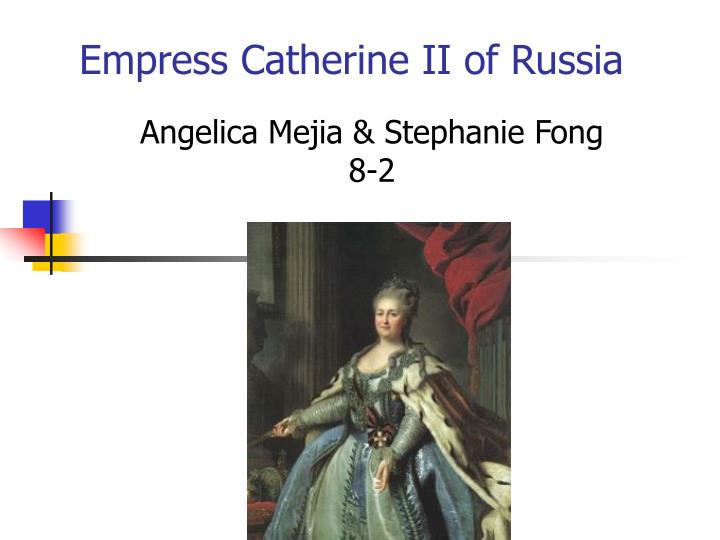 empress catherine ii of russia