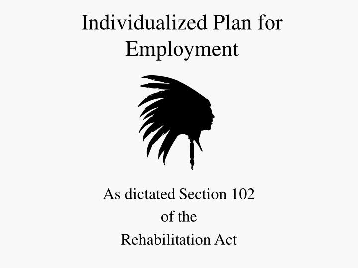 individualized plan for employment