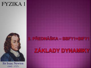 2 p edn ka bbfy1 bify1 z klady dynamiky