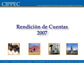 rendici n de cuentas 2007