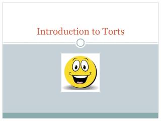 Introduction to Torts