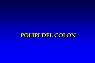 polipi del colon