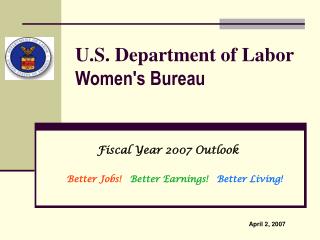 U.S. Department of Labor Women's Bureau