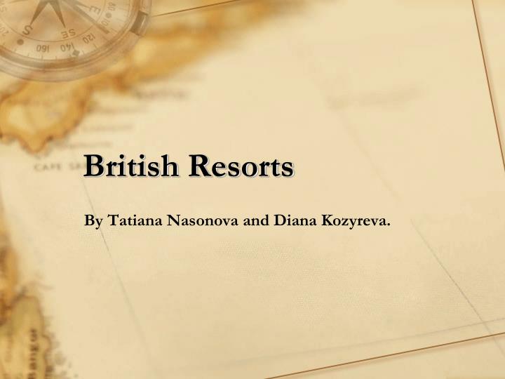 british resorts