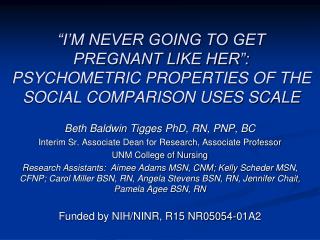 Beth Baldwin Tigges PhD, RN, PNP, BC