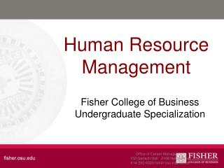 Human Resource Management