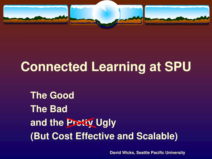 connected learning at spu