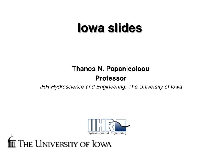 iowa slides