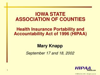 Mary Knapp September 17 and 18, 2002