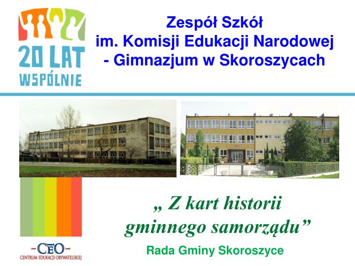 zesp szk im komisji edukacji narodowej gimnazjum w skoroszycach