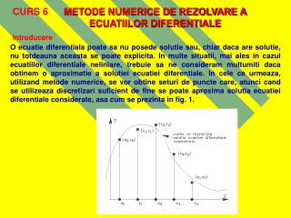 metode numerice de rezolvare a ecuatiilor diferentiale