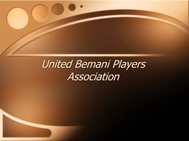 united bemani players association