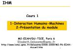 IHM - slide 1