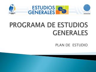 programa de estudios generales