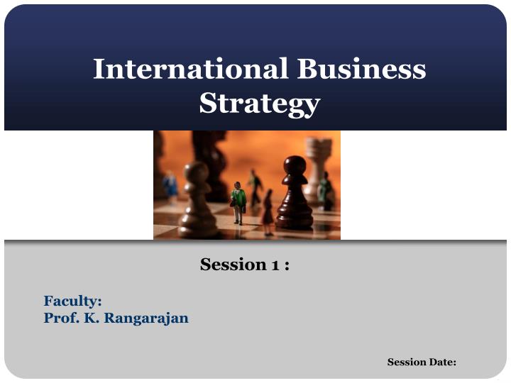 international business strategy