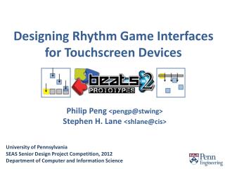 Designing Rhythm Game Interfaces for Touchscreen Devices