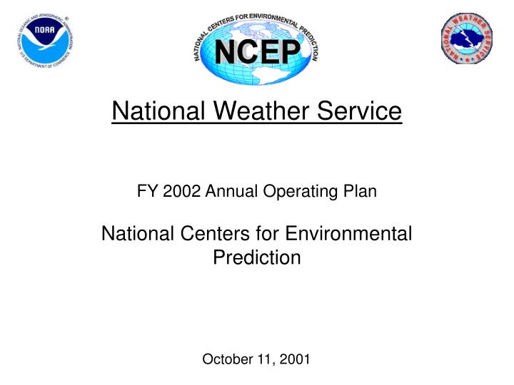 national weather service fy 2002 annual operating plan