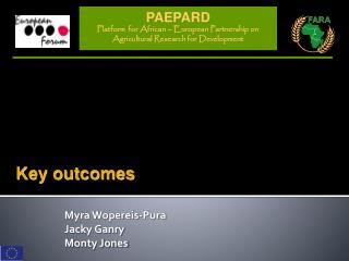 Myra Wopereis-Pura Jacky Ganry Monty Jones