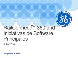 railconnect tm 360 and iniciativas de software principales