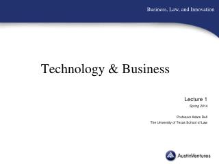Technology &amp; Business