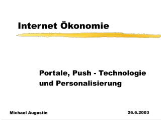 internet konomie