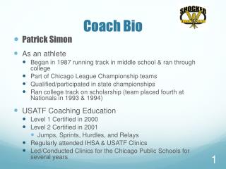 Coach Bio