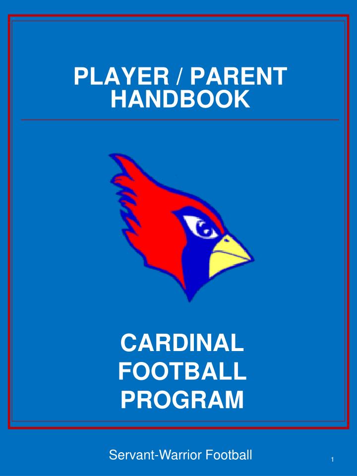 player parent handbook