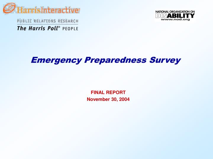 final report november 30 2004