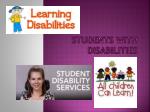 Ensuring Equal Access: Rights of Students with Disabilities in Public Schools - slide 1