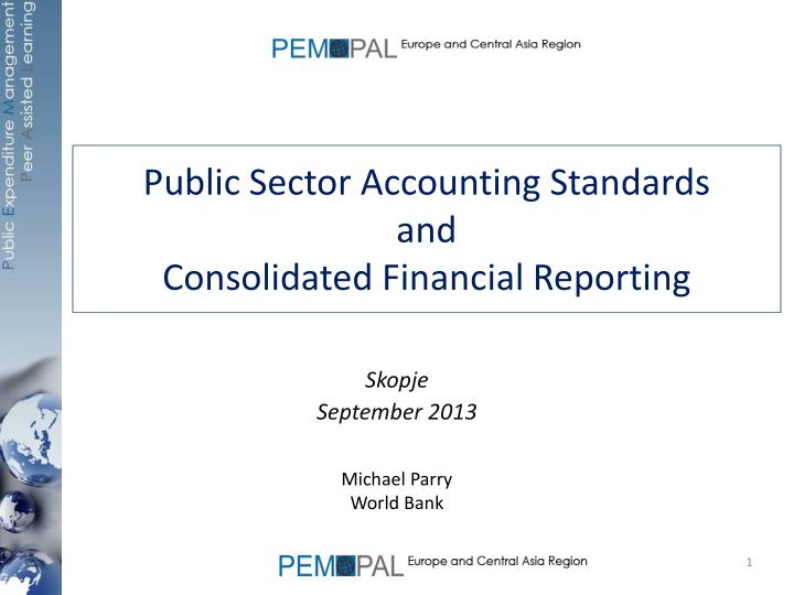 public sector accounting standards and consolidated financial reporting