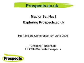 Prospects.ac.uk